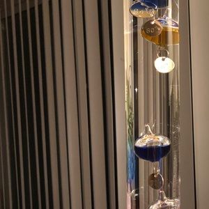 Decorative indoor thermometer